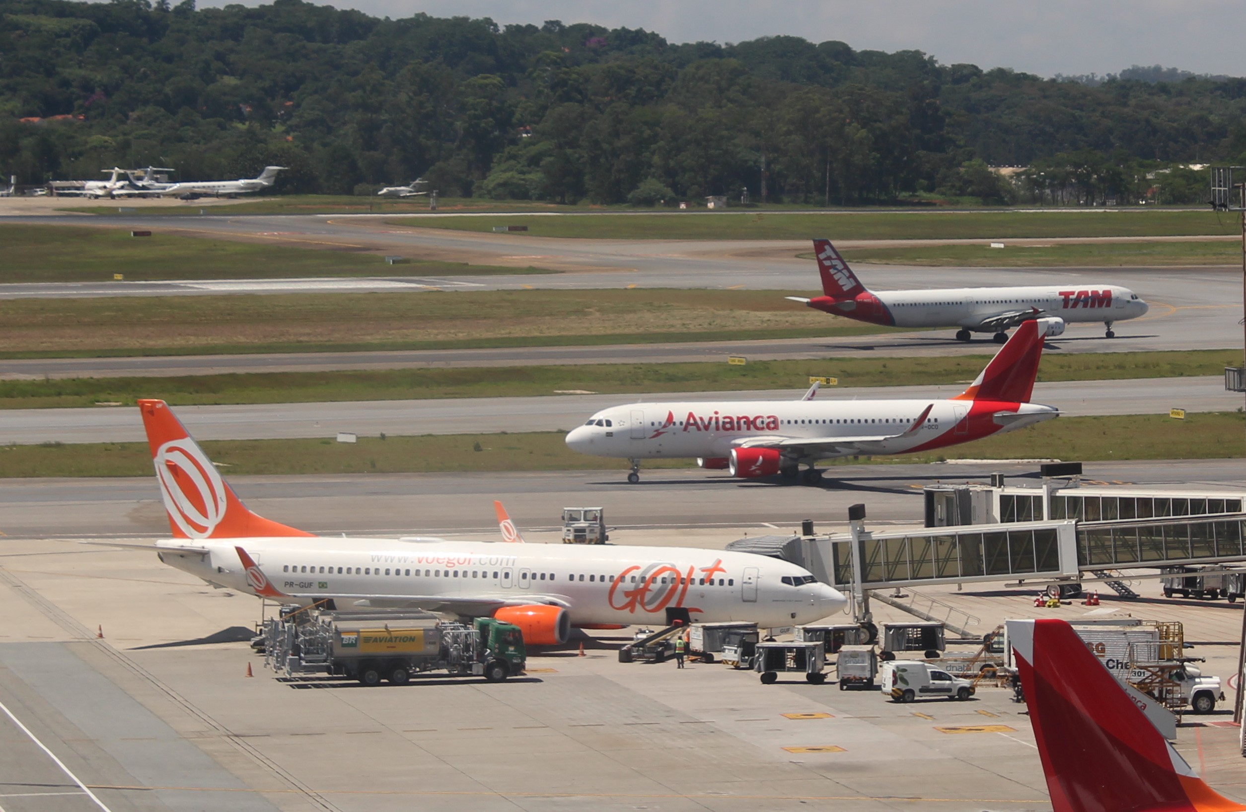 Aviões-Gol-Avianca-TAM